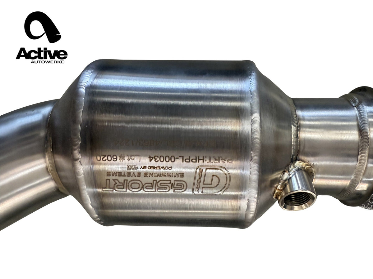 2017–2020 Ford F-150 3.5L EcoBoost GESI EPA-Compliant Catted Downpipes.