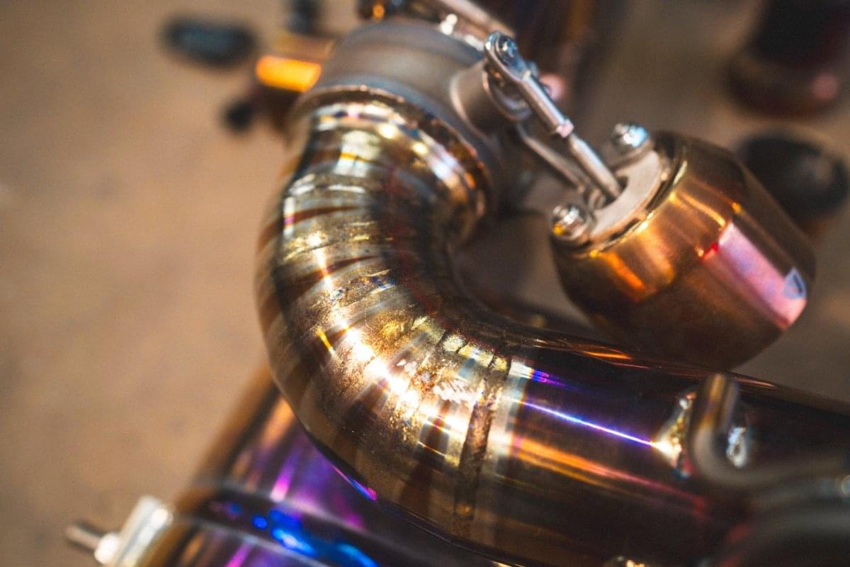 Ferrari 458 Italia Valved Sport Exhaust System.