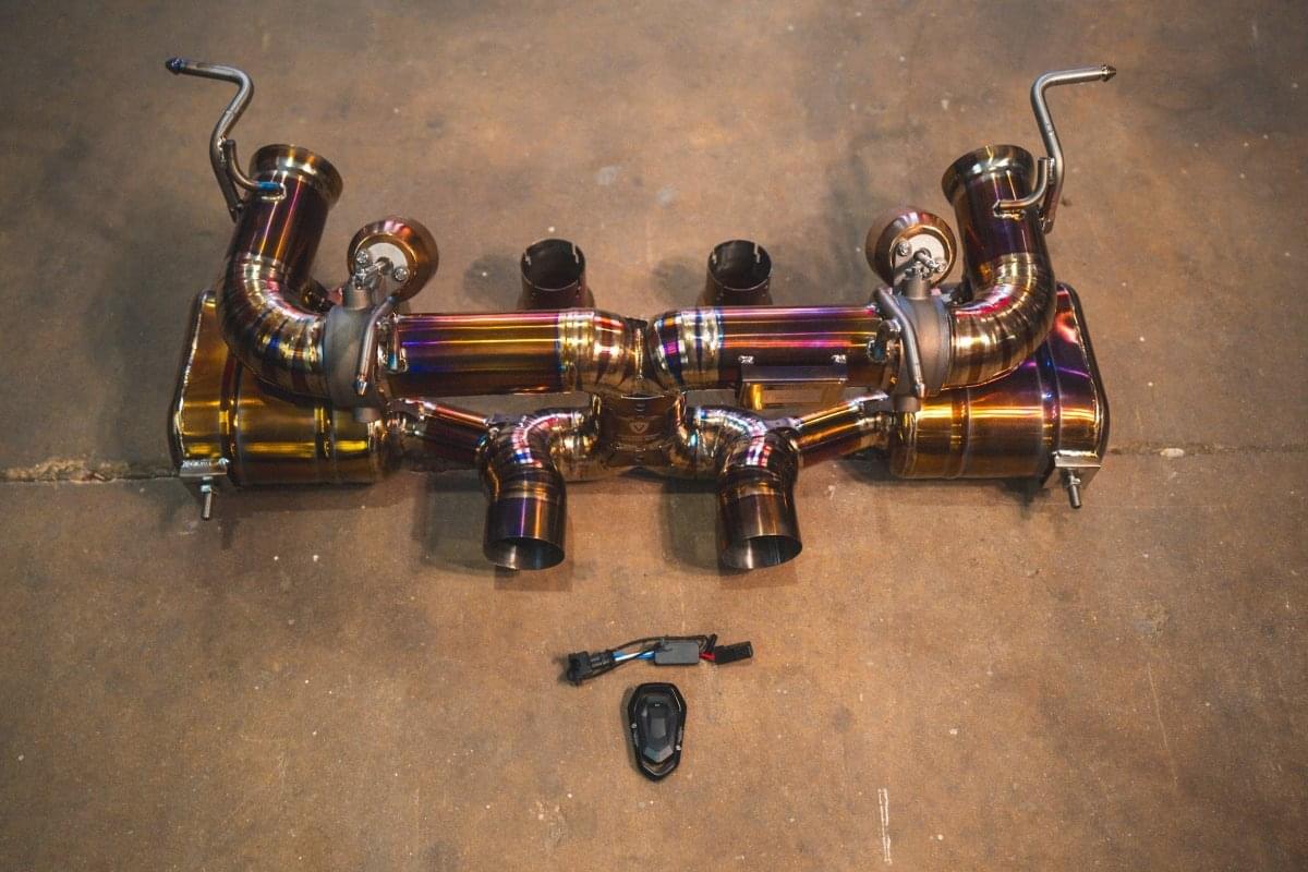 Ferrari 458 Italia Valved Sport Exhaust System.