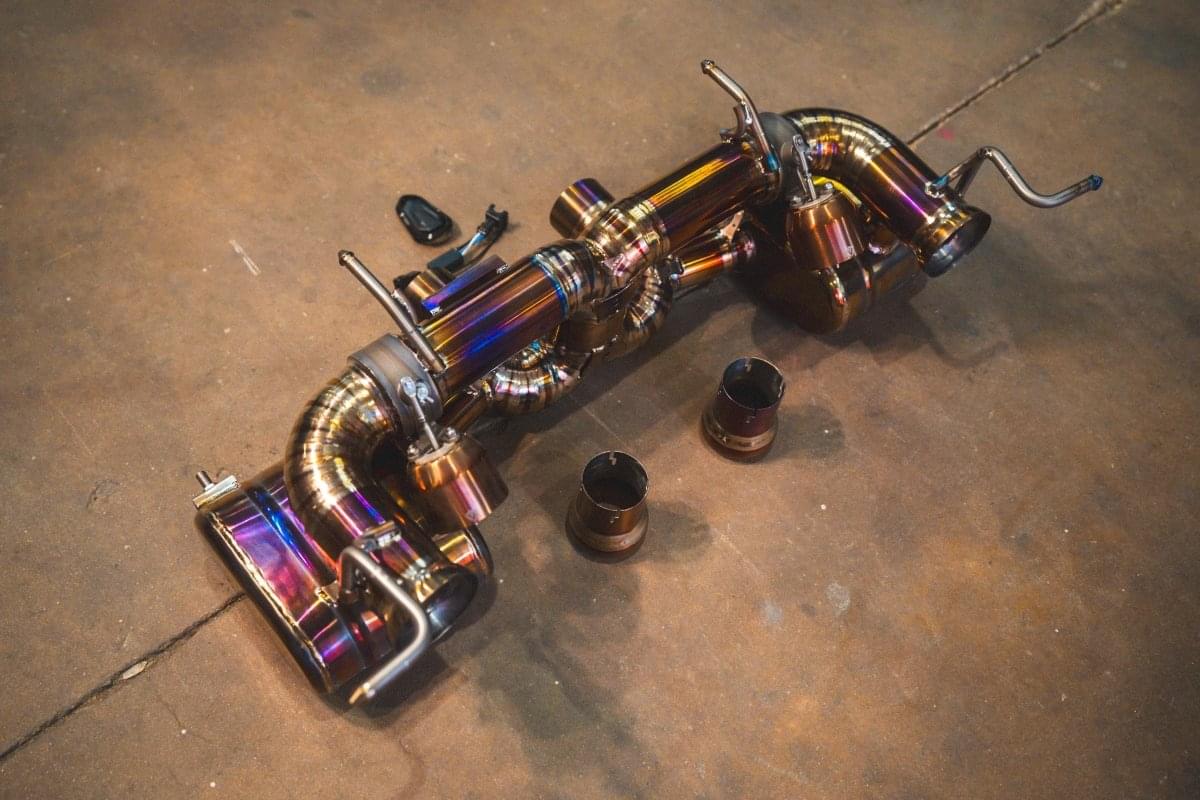 Ferrari 458 Italia Valved Sport Exhaust System.