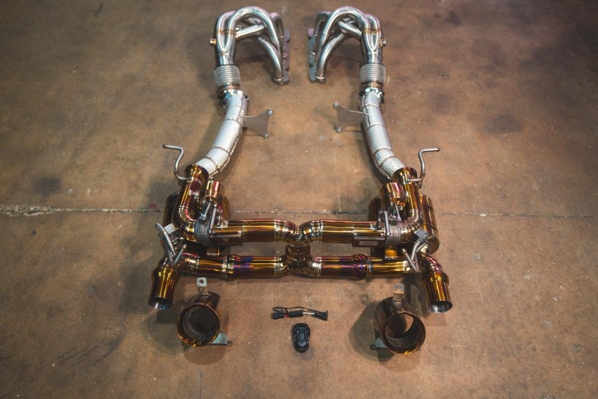 Ferrari 458 Speciale Valved Sport Exhaust System.