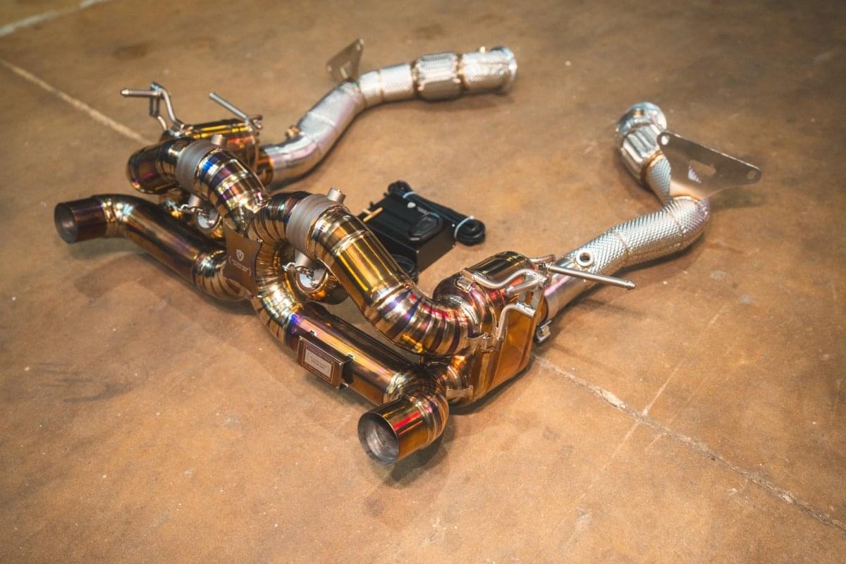 Ferrari 488 GTB Valved Sport Exhaust System.