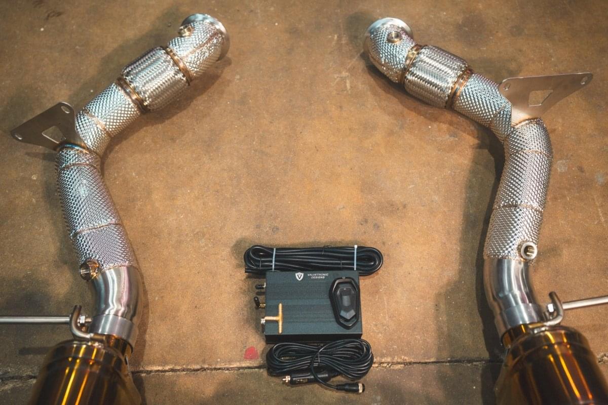 Ferrari 488 GTB Valved Sport Exhaust System.