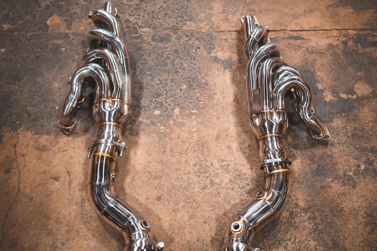 Ferrari 599 RACE F1 Valved Exhaust system.
