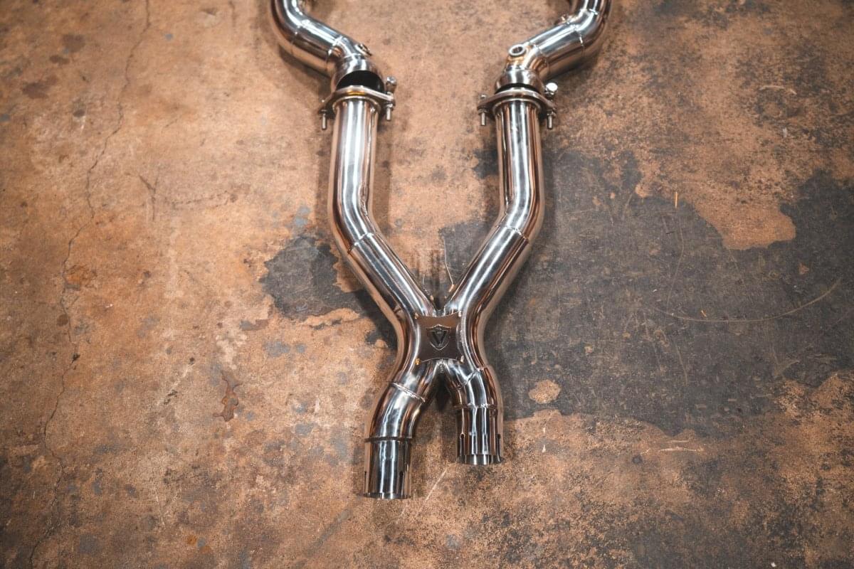 Ferrari 599 RACE F1 Valved Exhaust system.