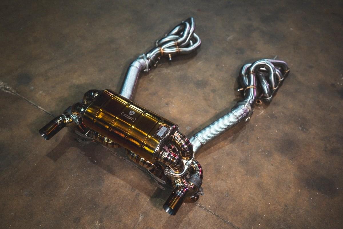 Ferrari F430 Scuderia / 16M Valved Sport Exhaust System.