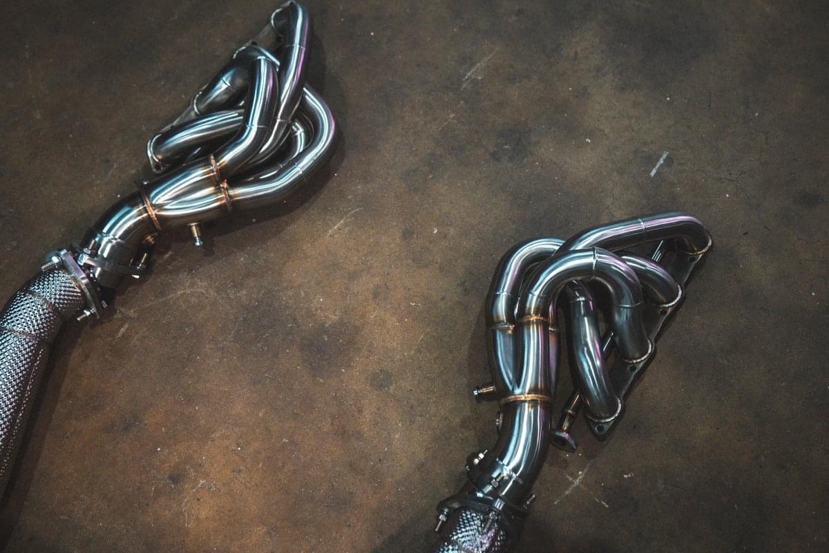 Ferrari F430 Scuderia / 16M Valved Sport Exhaust System.
