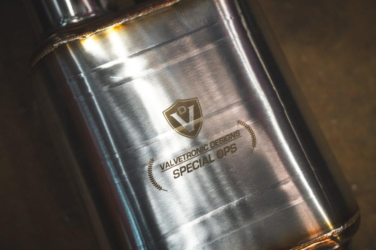 Ford Mustang GT S550 Valved Sport Exhaust System.