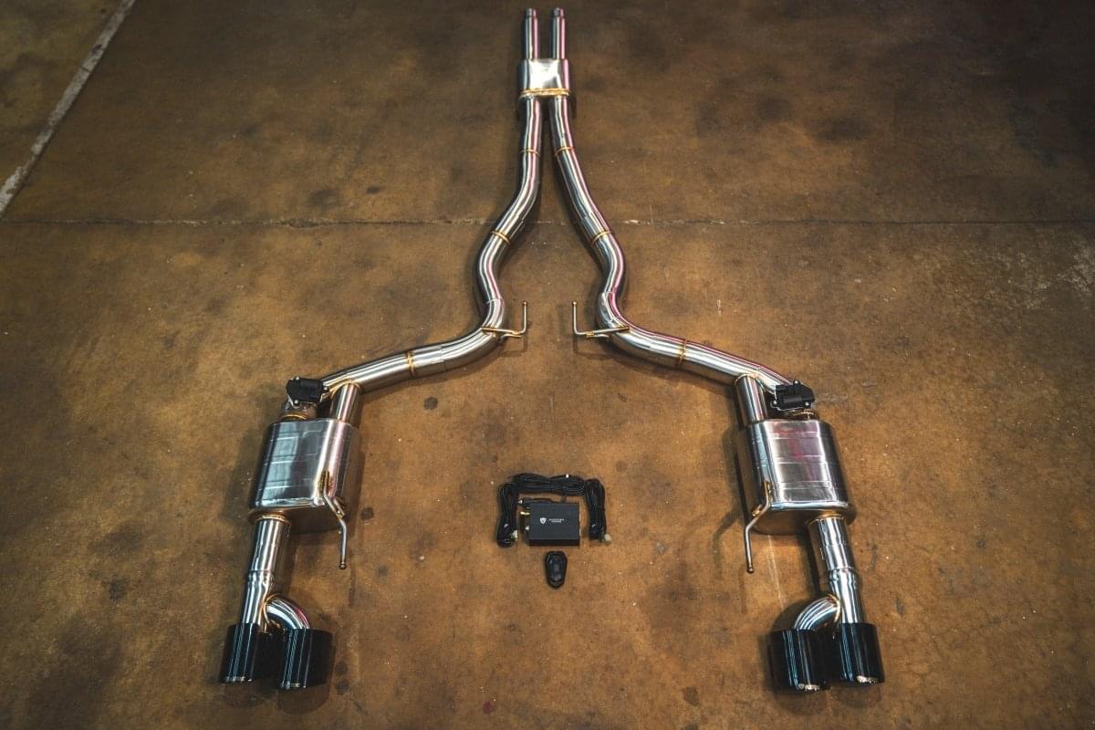 Ford Mustang GT S650 Valved Sport Exhaust System.
