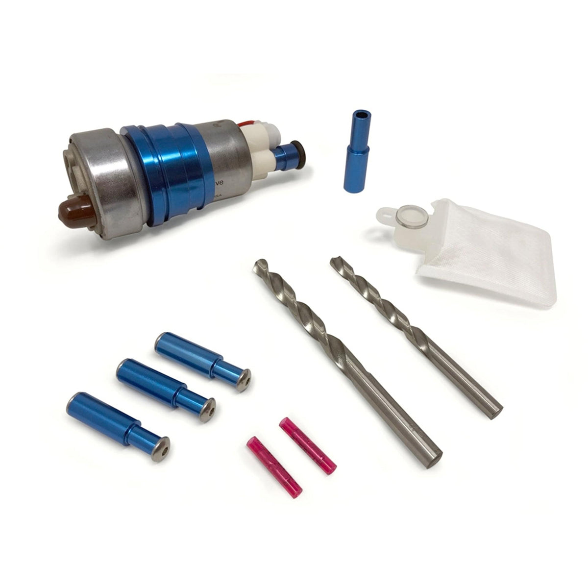 Precision Raceworks low-pressure fuel pump upgrade kit for Ford Focus ST and Fiesta ST