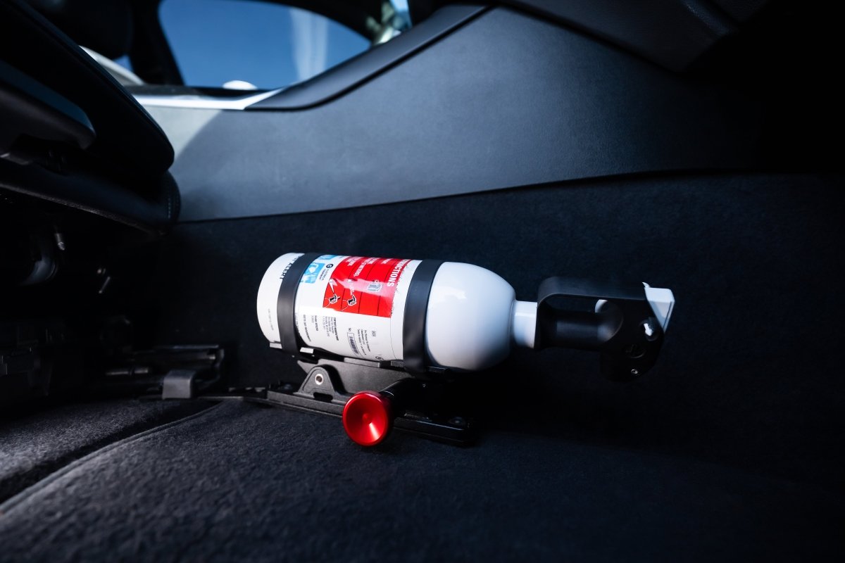 G Chassis / Supra Fire Extinguisher Mount.
