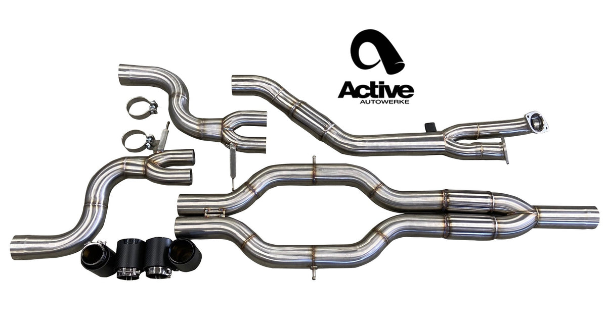 Active Autowerke G80/G82 M3/M4 Signature RACE ONLY Exhaust System - GOLIATH.