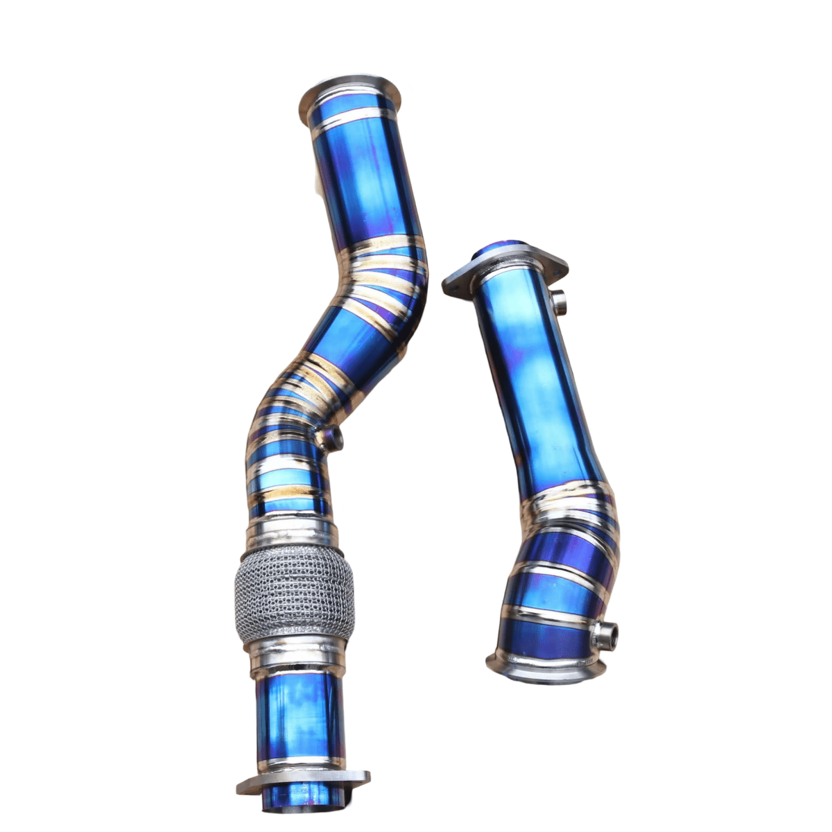G8X M2/M3/M4 S58 Titanium Catless Downpipes.