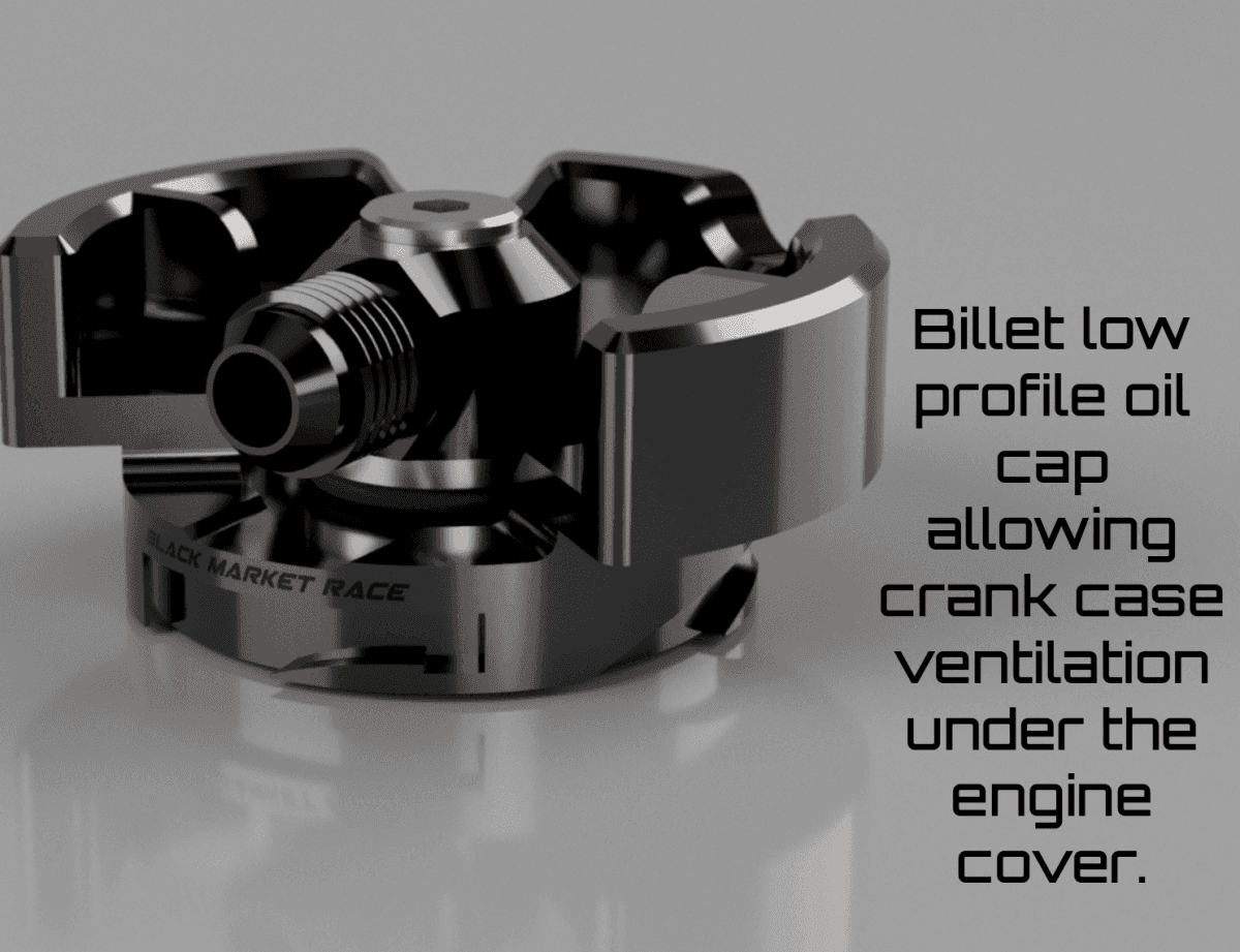 Gen 2 B58 / S58 Oil Cap Breather Vent.