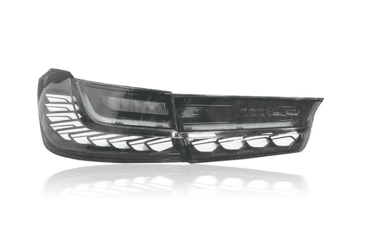 GTS Style Clear OLED Taillights - BMW G80 M3 & G20 3 Series.