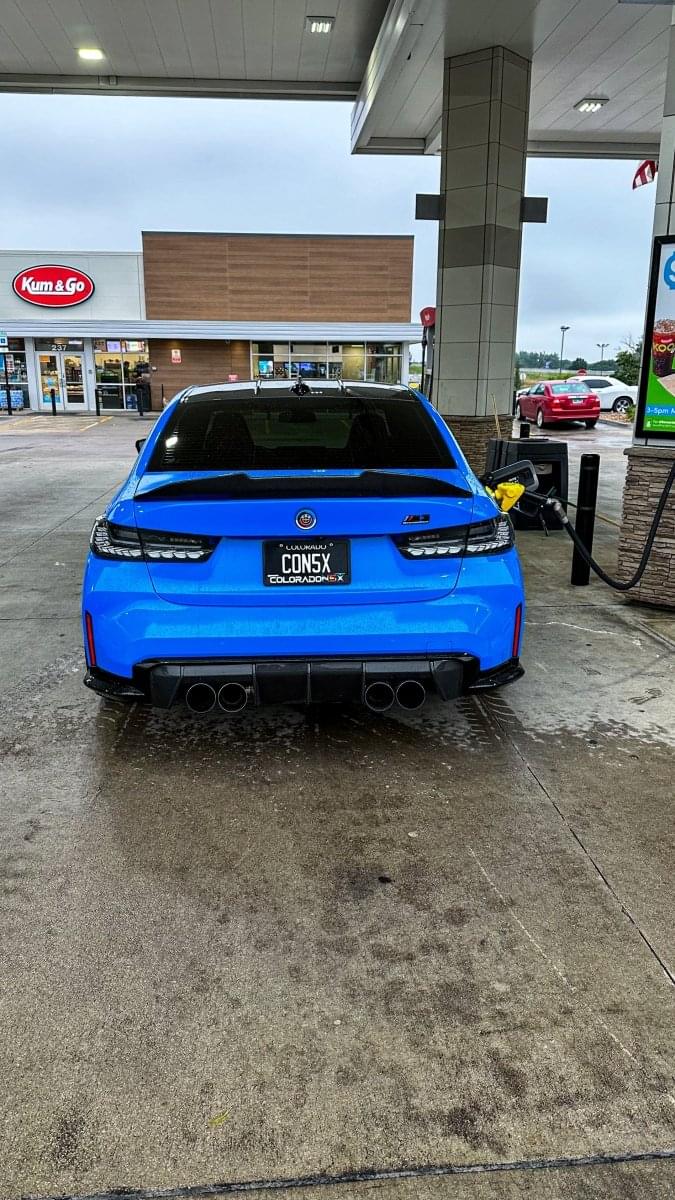 GTS Style Clear OLED Taillights - BMW G80 M3 & G20 3 Series.