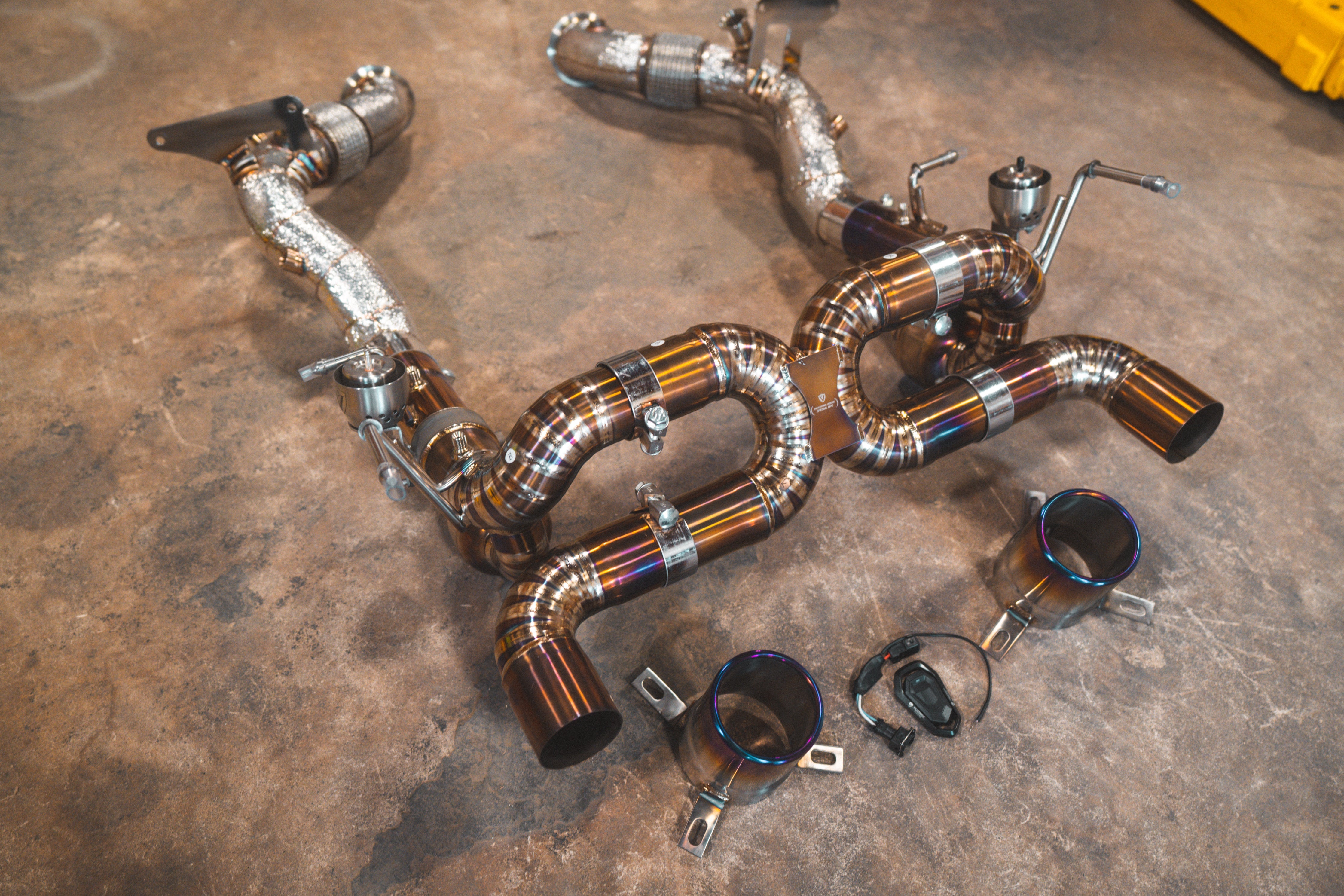 Ferrari F8 Valved Sport Exhaust System - COLORADO N5X