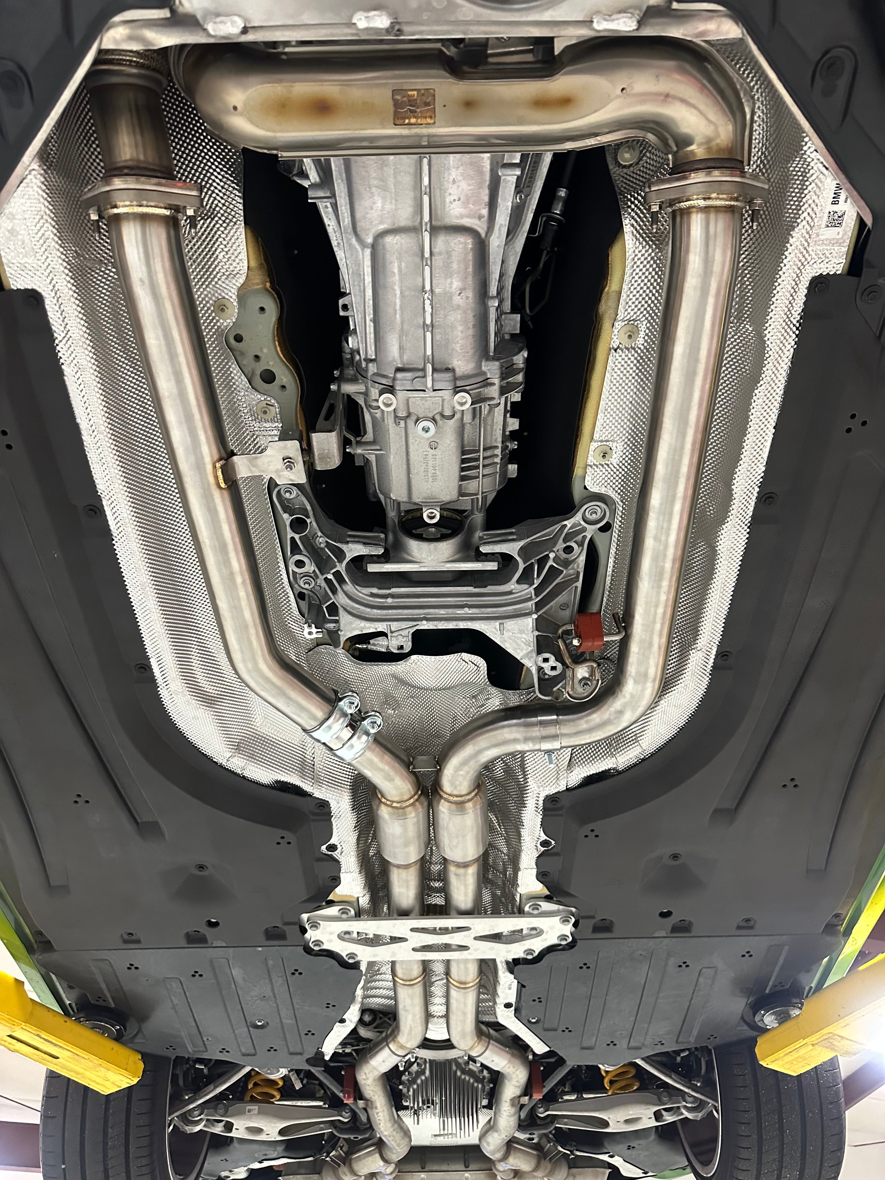 MAD BMW S58 Resonated H-Pipe Midpipe M2 G87 - COLORADO N5X