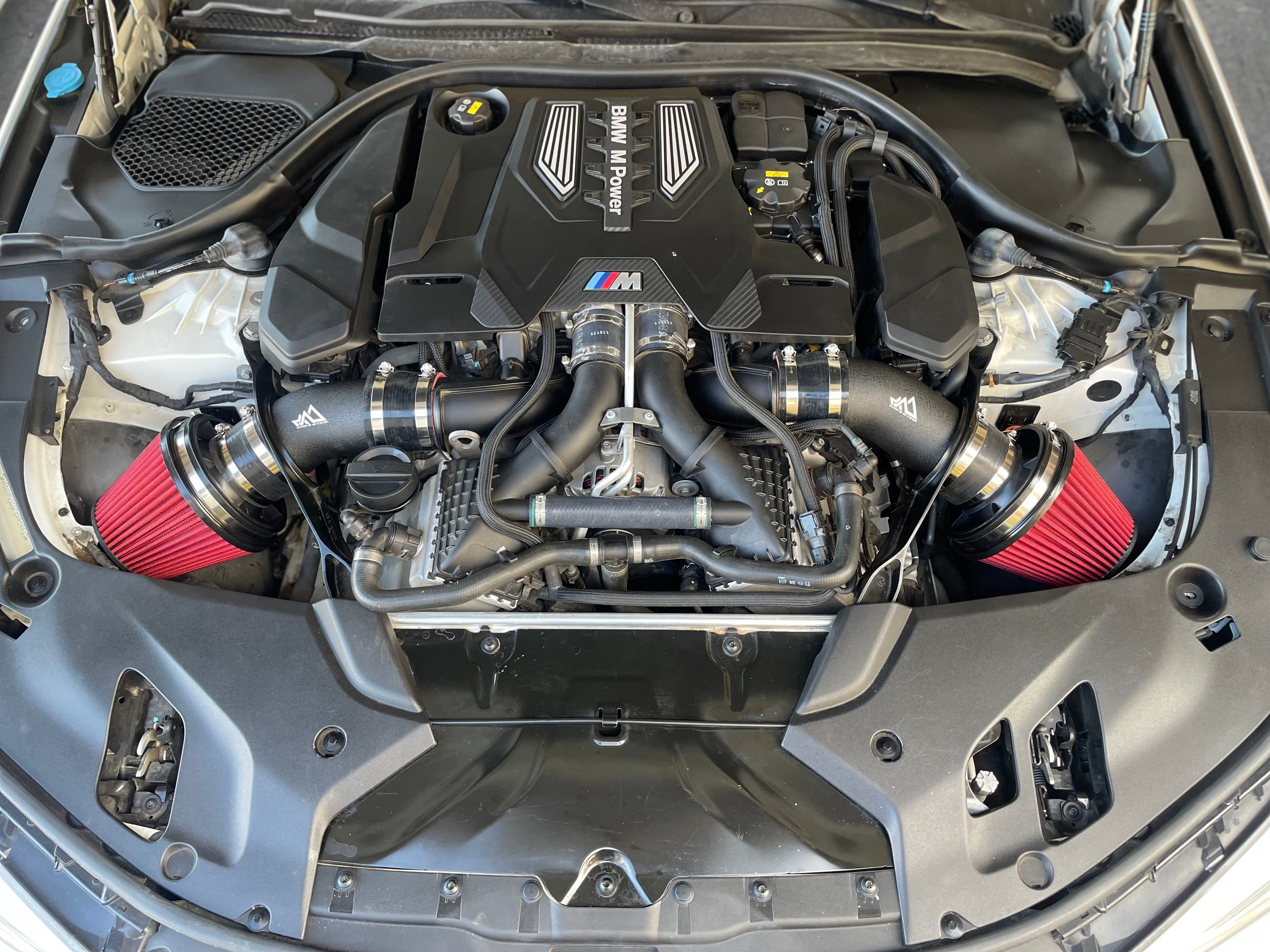 MAD BMW M5 M8 F9X & 550,750,850 G body Short Ram Cold Air Intake - COLORADO N5X