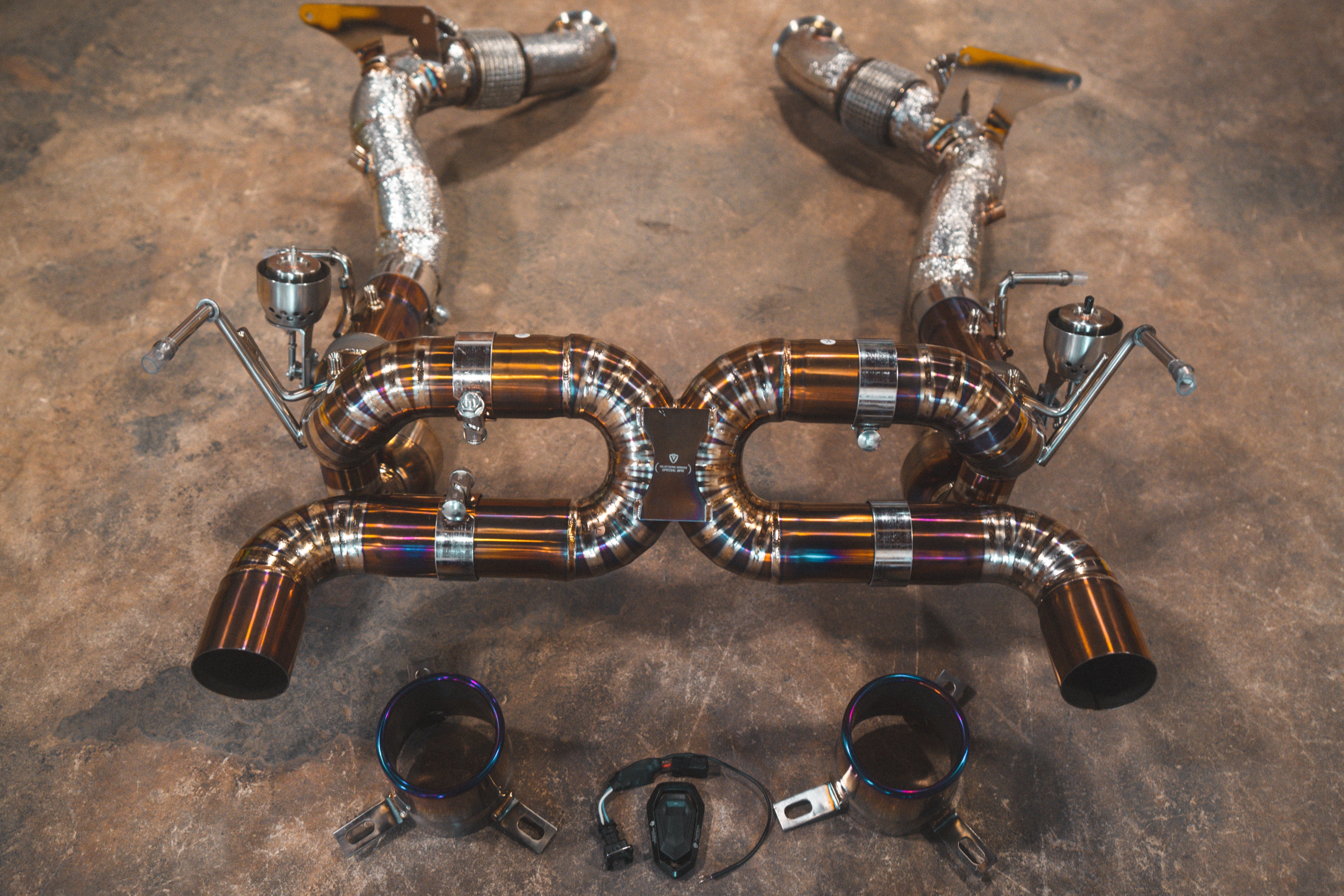 Ferrari F8 Valved Sport Exhaust System - COLORADO N5X