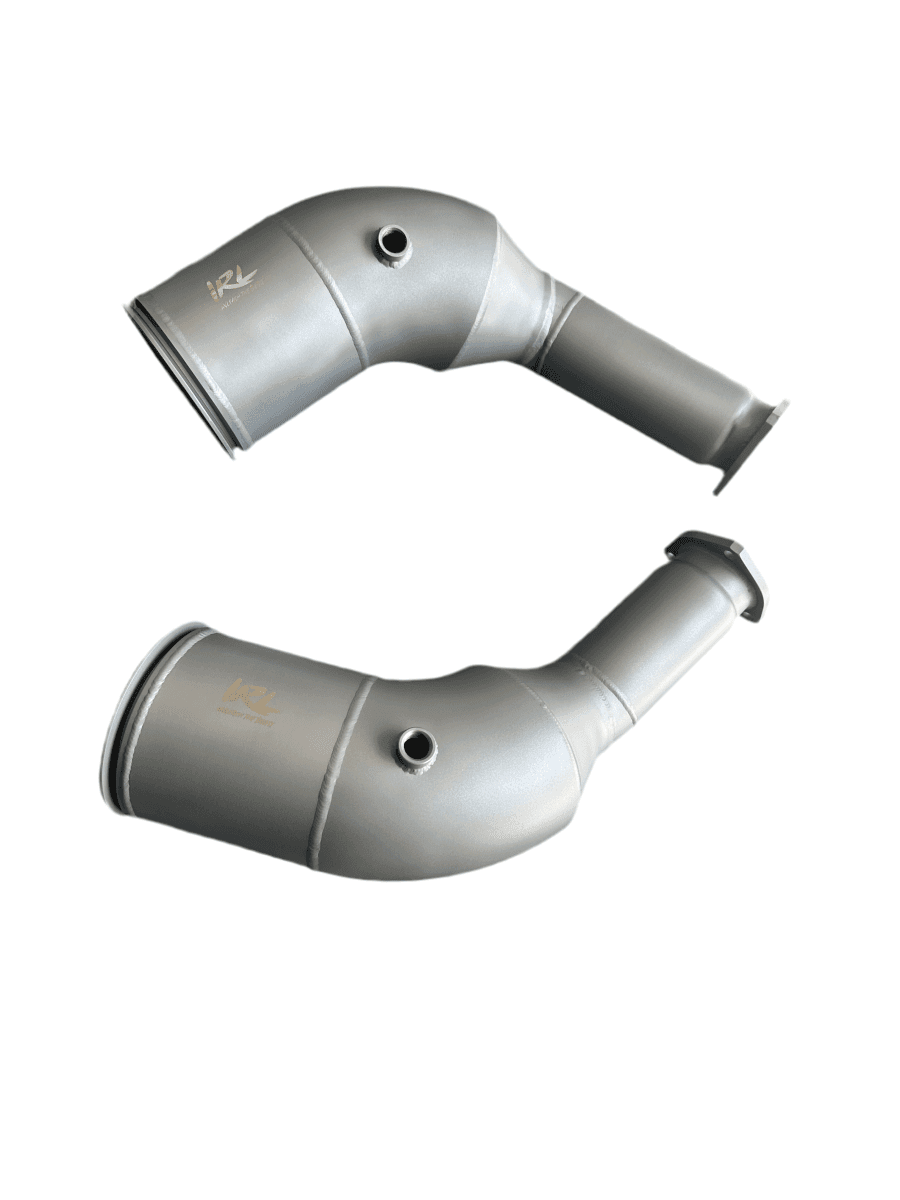 IRL Audi C8 RS7 Downpipes.
