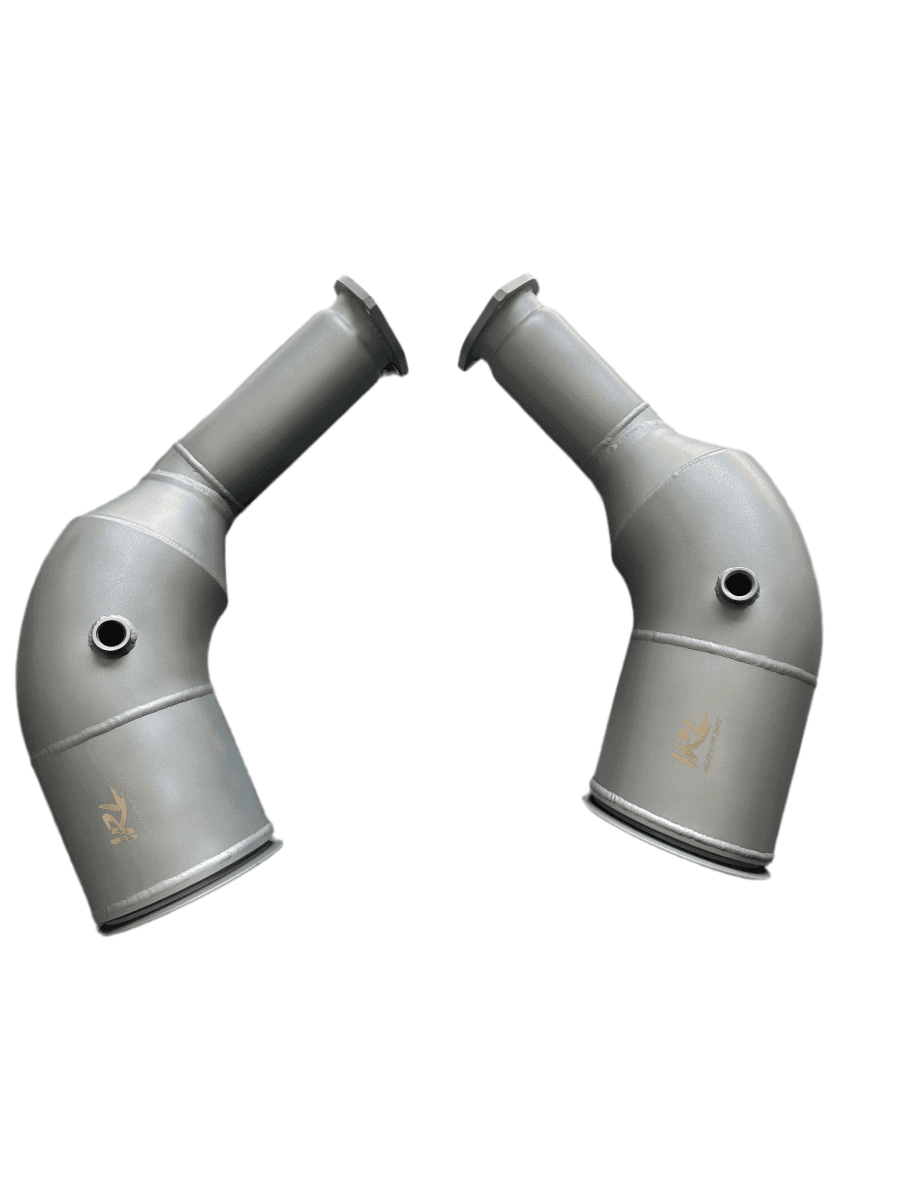 IRL Audi C8 RS7 Downpipes.