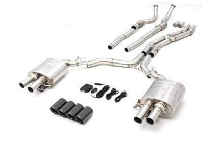 IRL D4 S8 Valved Catback Exhaust.
