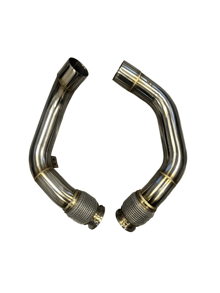 IRL F95 F96 S63 Secondary Downpipes.