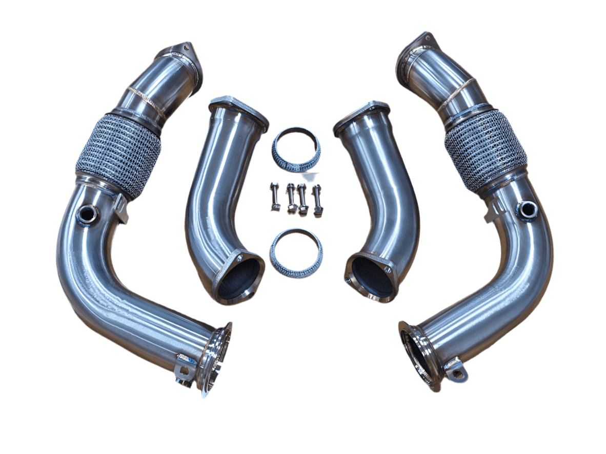 IRL F95 F96 X5M X6M Downpipes.