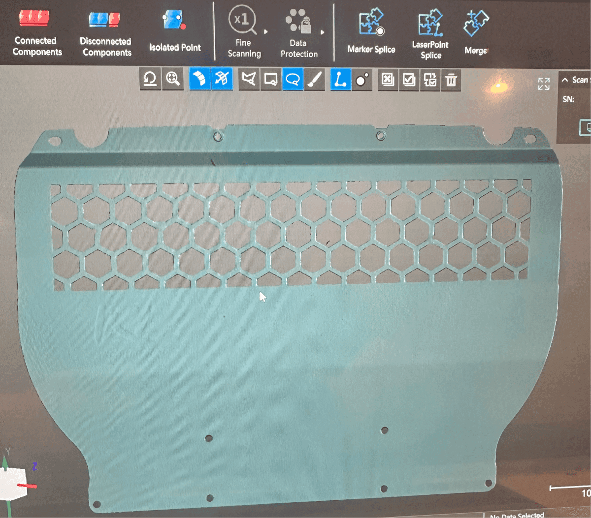 IRL F97 X3M F98 X4M Oil Cooler Guard.