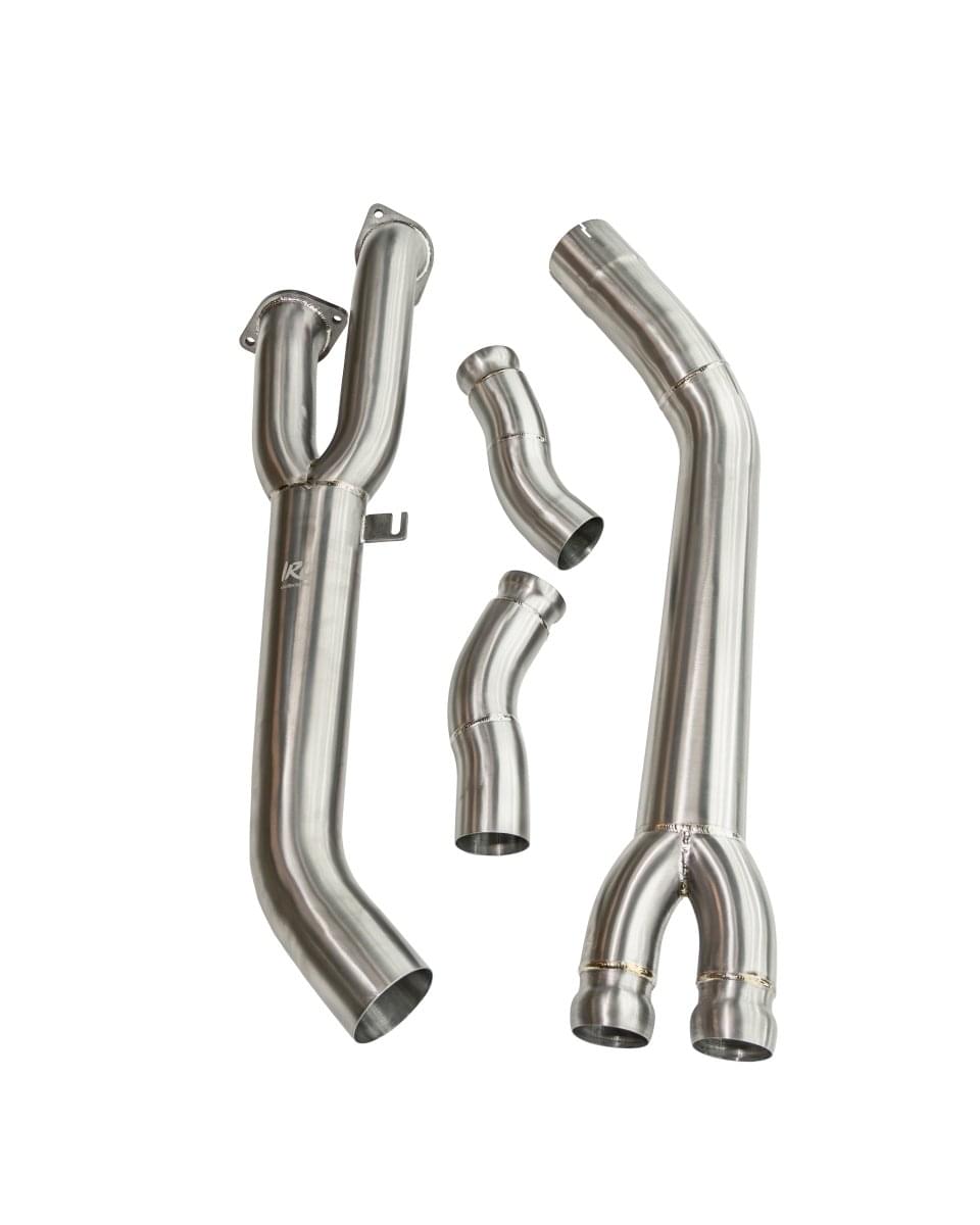 High Flow G8x Stainless Steel Midpipe with Enhanced Performance.