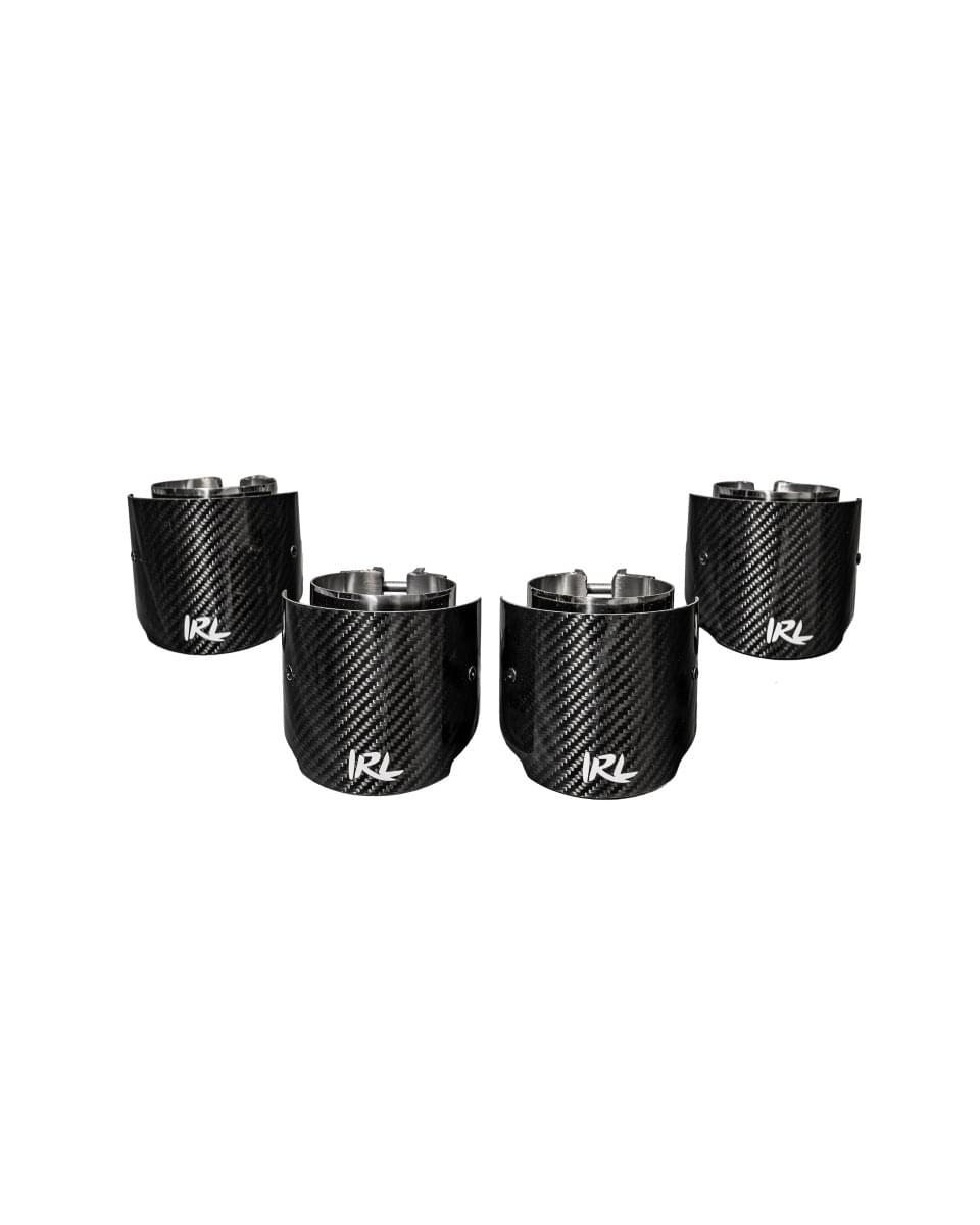 IRL G8X 4.5” M2 M3 M4 OEM Replacement Tips Slant Cut.
