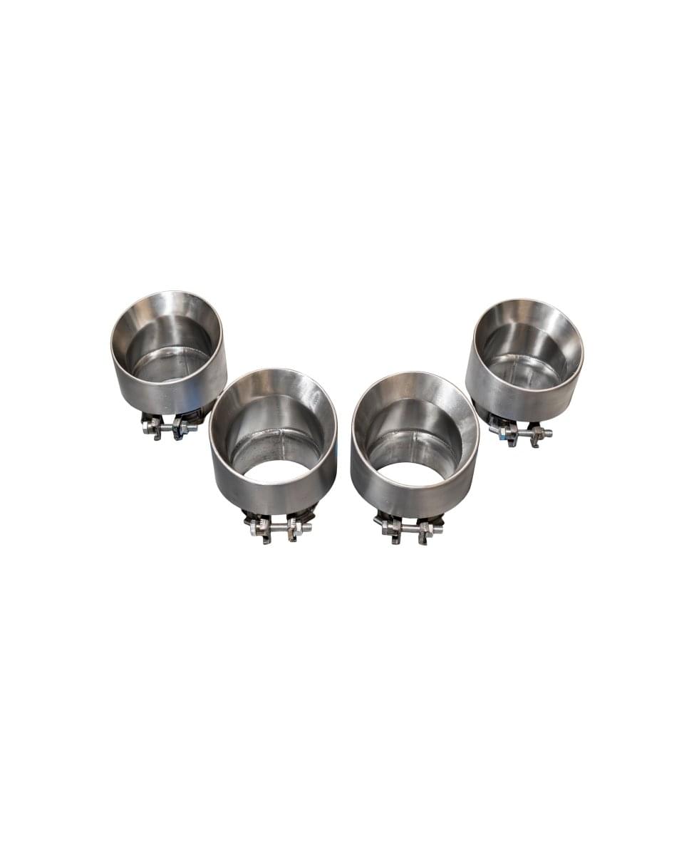 IRL G8X 4.5” M2 M3 M4 OEM Replacement Tips Slant Cut.
