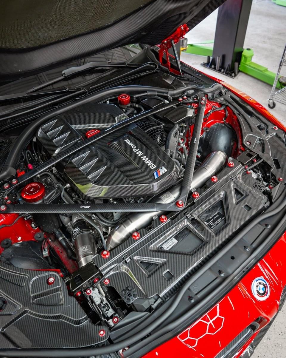 IRL G8x Titanium Front Mount Intakes.