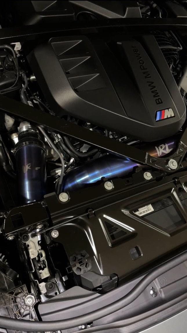 IRL G8x Titanium Front Mount Intakes.