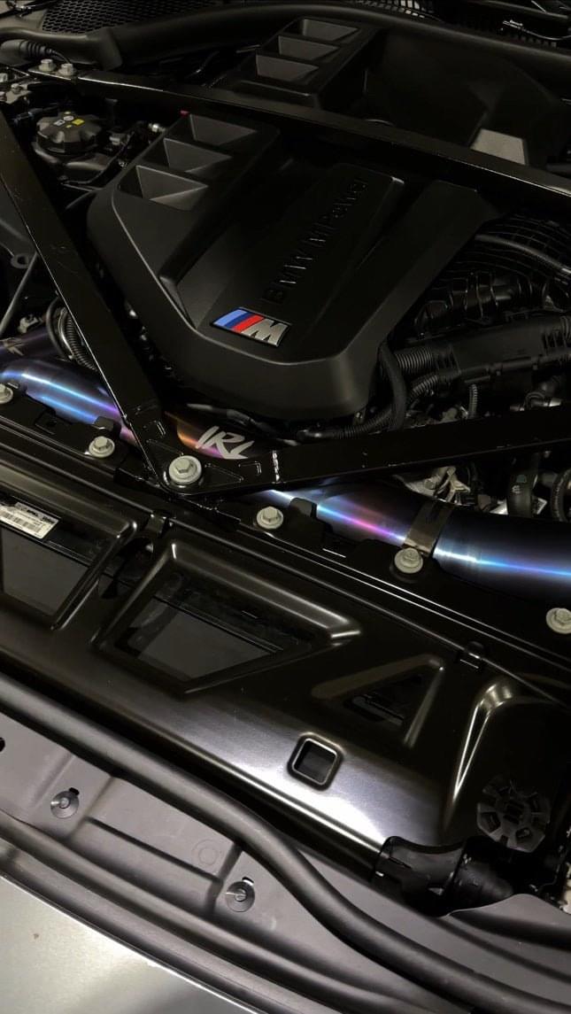 IRL G8x Titanium Front Mount Intakes.