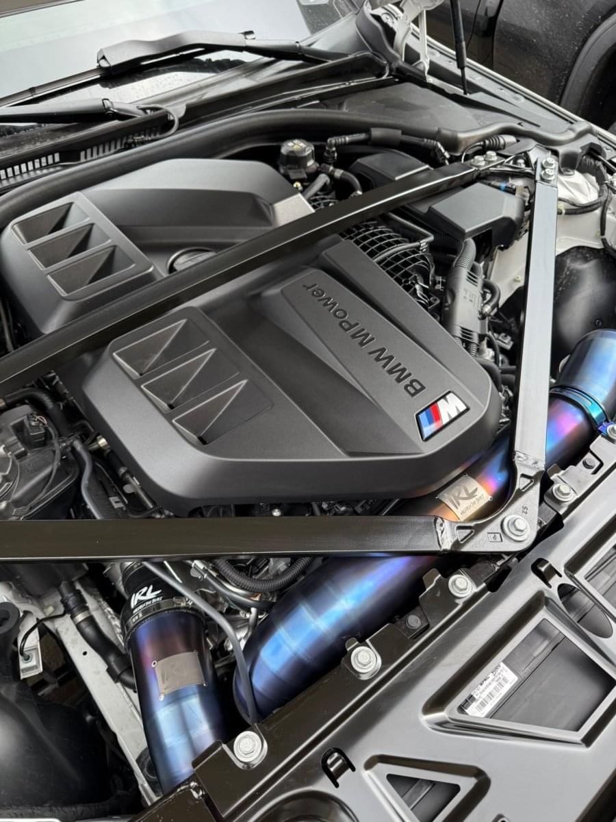 IRL G8x Titanium Front Mount Intakes.