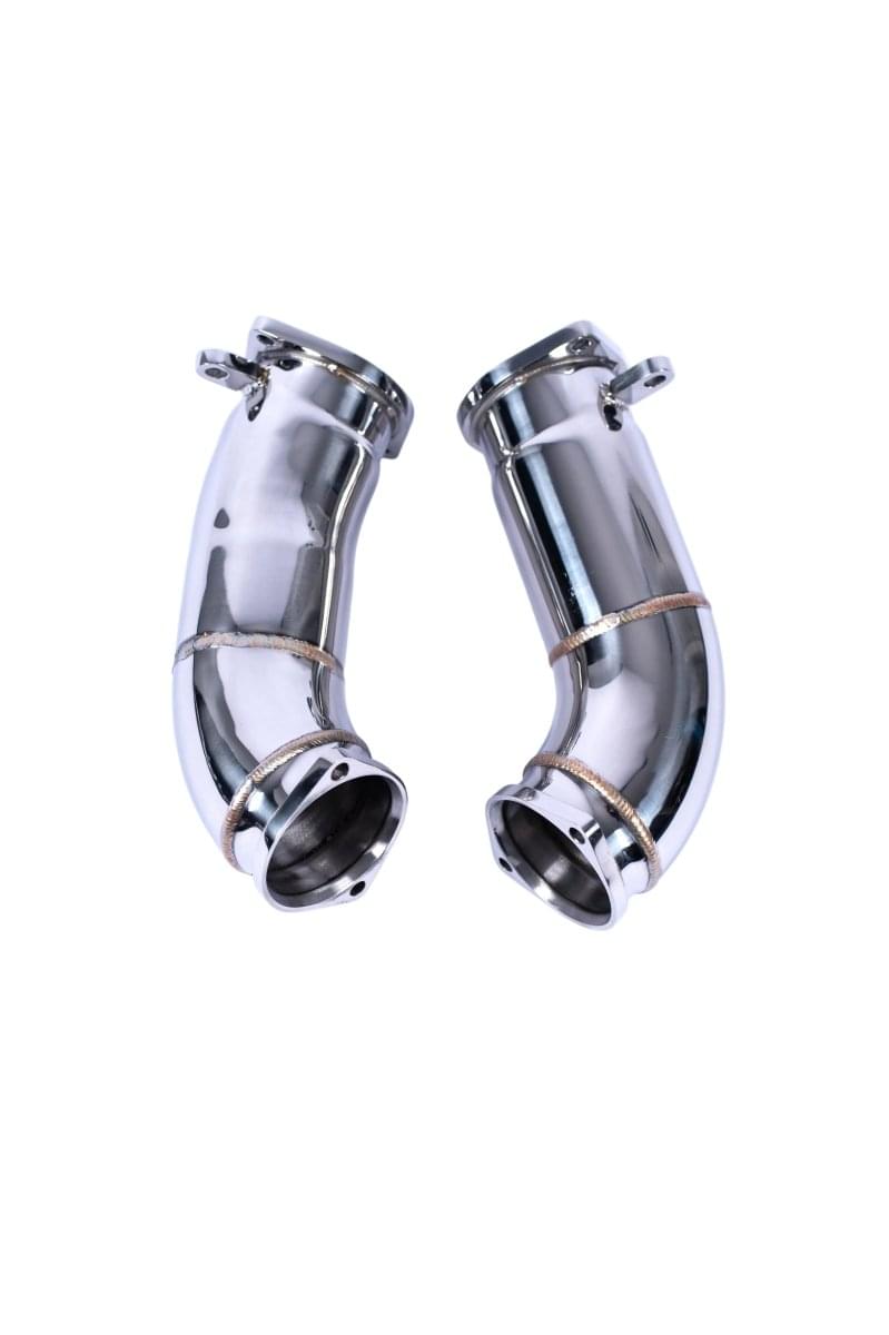 IRL G90 G99 M5 400 CEL Downpipes.