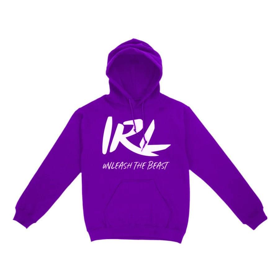 IRL Purple Hoodie.