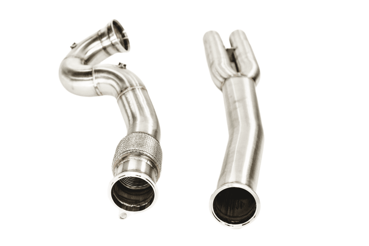 IRL TTRS RS3 Downpipe.