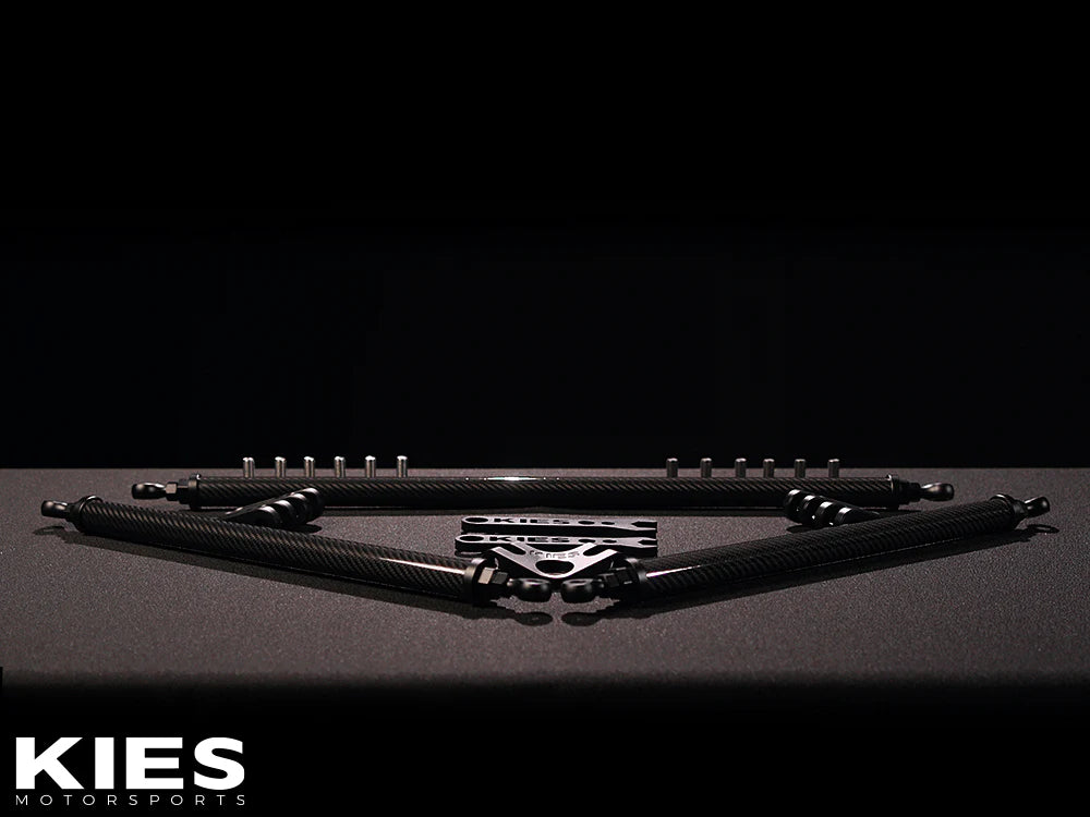 KIES Executive Line G8x S58 Carbon Fiber Strut Brace | G80, G81 M3, G82, G83 M4, G87 M2 - COLORADO N5X