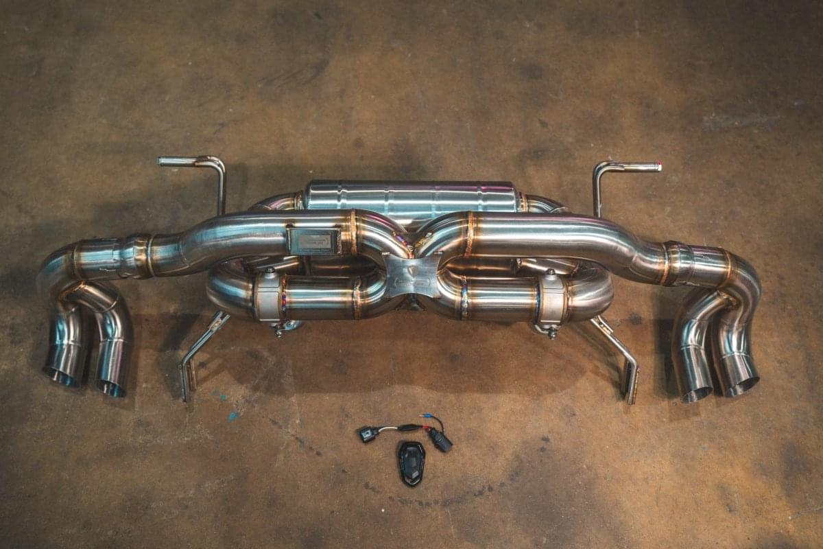Lamborghini Gallardo LP Valved Sport Exhaust System.