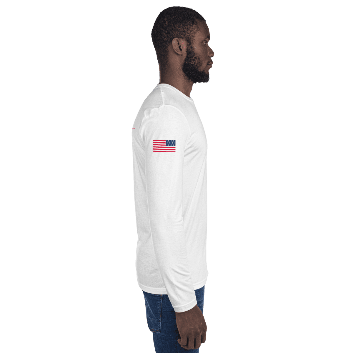 Long Sleeve Fitted Crew.