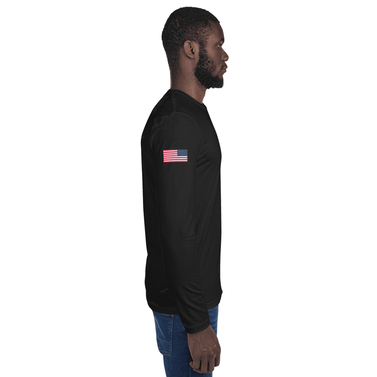 Long Sleeve Fitted Crew.