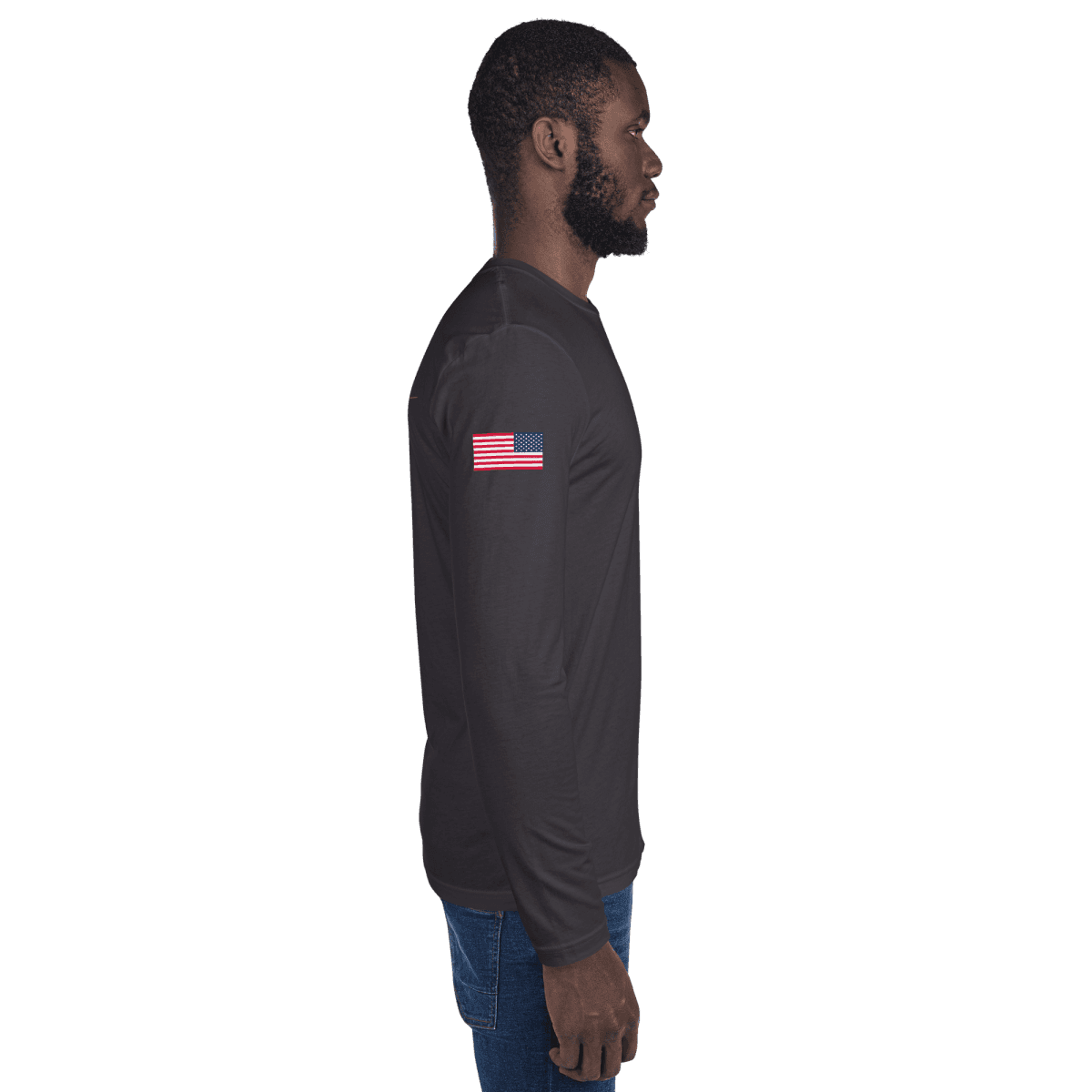 Long Sleeve Fitted Crew.