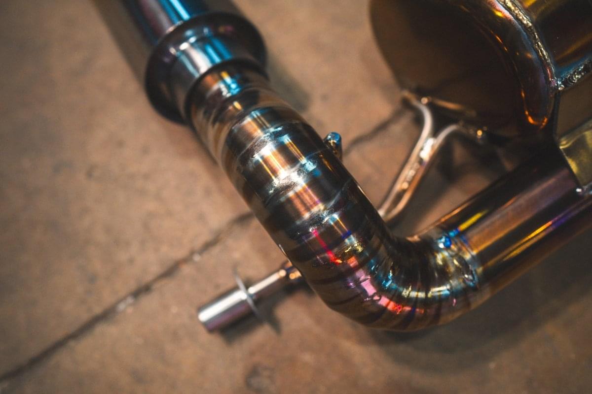 Lotus Emira Valved Sport Exhaust System.