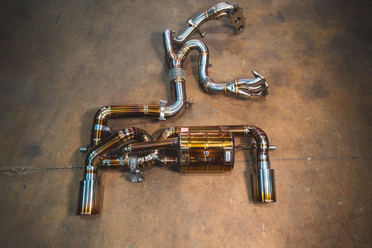 Lotus Emira Valved Sport Exhaust System.