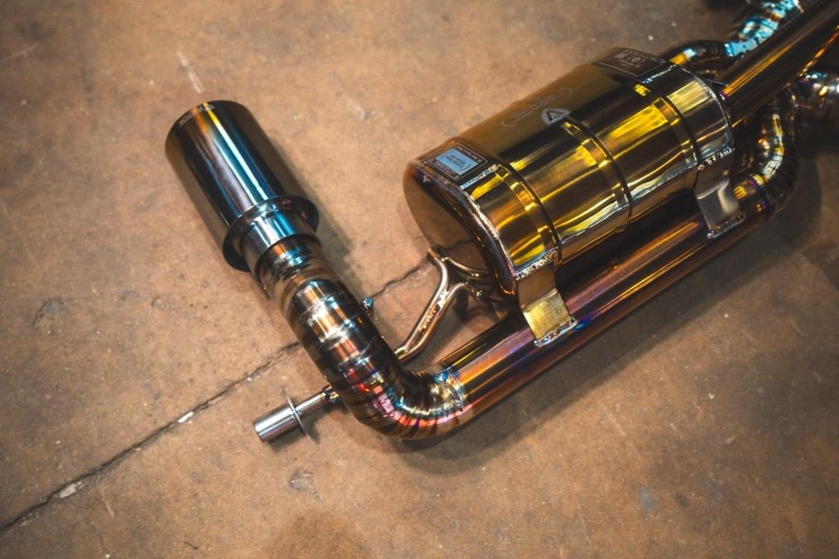 Lotus Emira Valved Sport Exhaust System.
