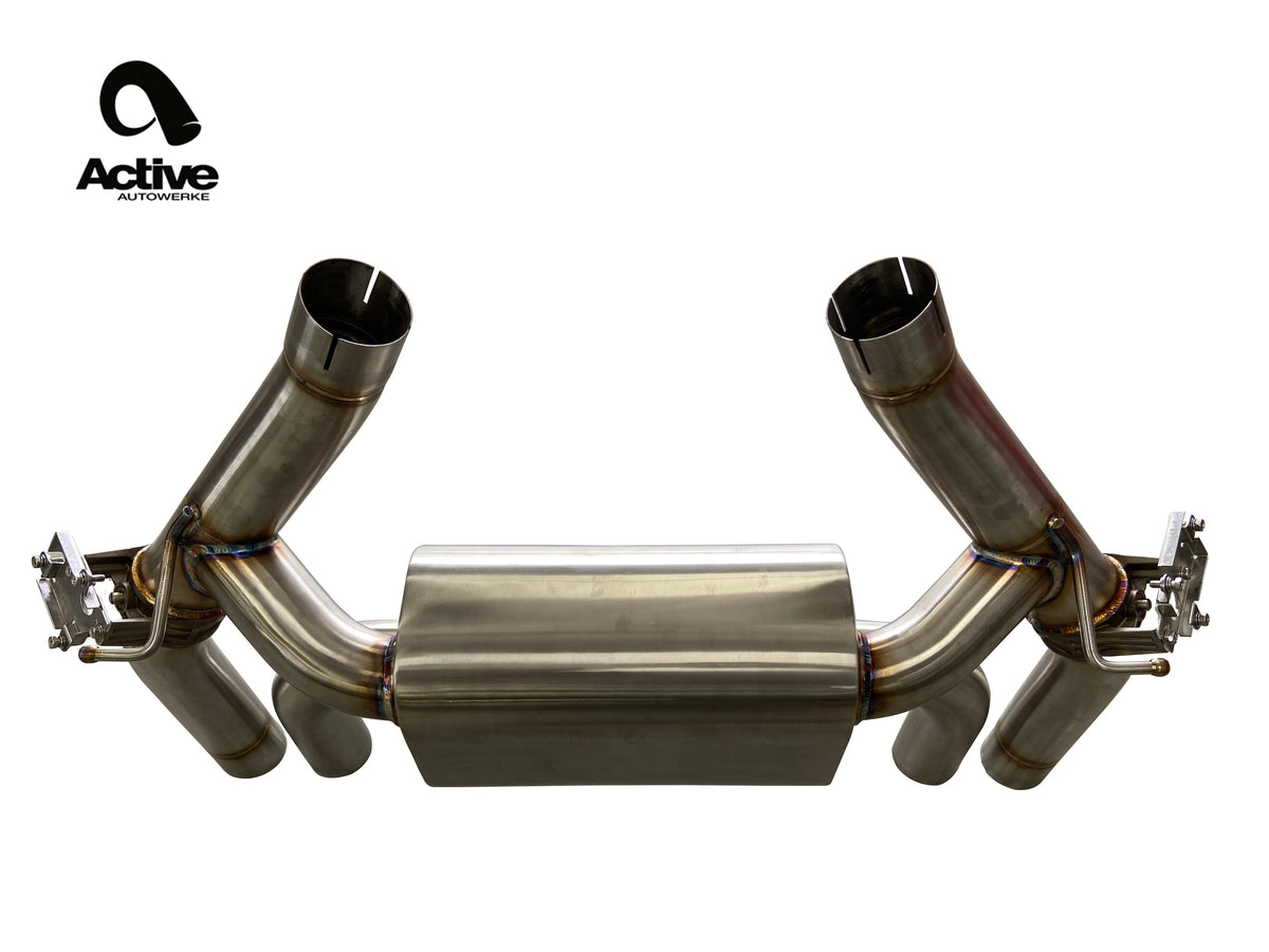 F87 M2C Valved Rear Axle-back Exhaust.