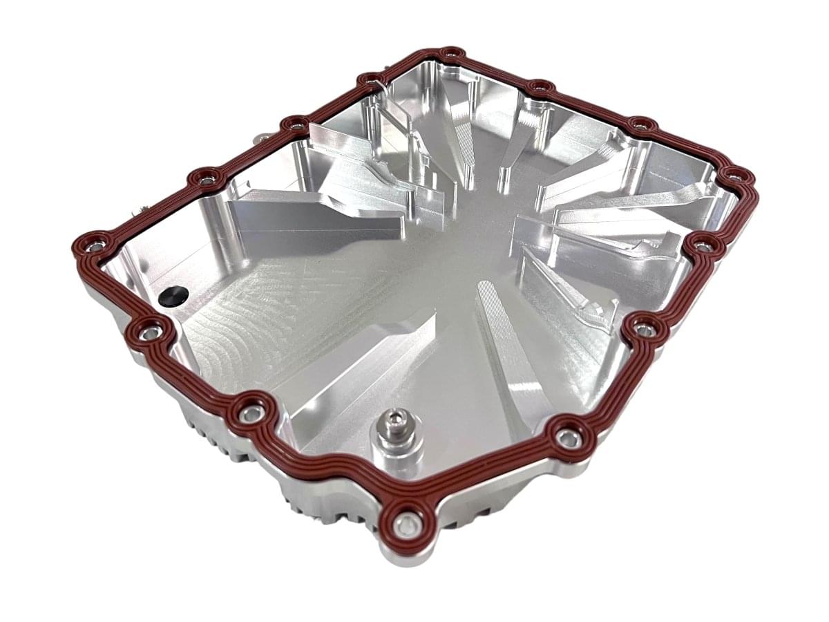 MAD Billet Aluminum BMW Transmission Pan.